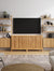 Mid-Century Entertainment Center Warm Pine (2 Cabinets)